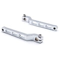 thumbnail image 1 of Krator Chrome Heel Toe Motorcycle Gear Shift Pedal Lever Compatible with Harley Davidson FLST FLT FLHT Models 1986-2014, 1 of 3