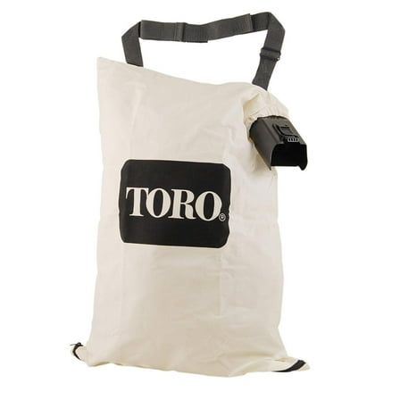 OEM Toro Blower Vacuum Bottom Zip Debris Dump Collection Bag / 51574, 51592, 51593 & More / 137-2336, 127-7040, 108-8994