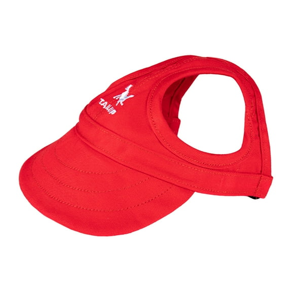 Dog Hat Dog Baseball Hat Pet Dog Sun Visor Hat with Ear Holes and Adjustable Strap Puppy Sun Hat Trucker Hat for Small Dogs