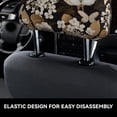 thumbnail image 4 of Naloa Retro Hydrangeas Print 2 PCS Car All-Inclusive Headrest Cover,Seat Headrest Cover Headrest Cover Protector for Most Car Models, 4 of 9