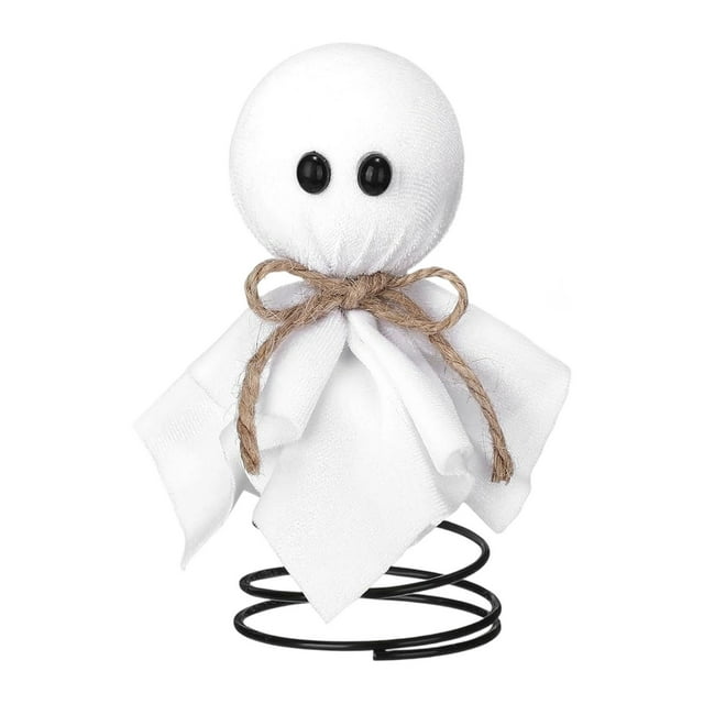 Mom's Best Adornos de tela de 5.5 pulgadas para la punta del árbol de Halloween con forma de fantasma