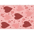 thumbnail image 1 of Ahgly Company Machine Washable Indoor Rectangle Transitional Red Area Rugs, 6' x 9', 1 of 7