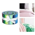 thumbnail image 4 of SUTENGDA 36 Pieces Jelly Roll Multi-Color Fabric Quilting Fabric Strips with Different Patterns for Sewing Quilting Crafting Home DIY, 4 of 8
