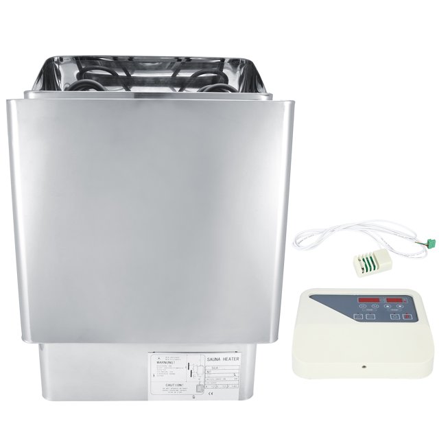 Calentador de sauna, calentador de estufa de sauna de 3 KW, calentador de spa para sauna, estufa de sauna de acero inoxidable, diseño de clase mundial