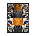 thumbnail image 1 of RYLABLUE Tiger Fleece Blanket Throw Blanket 58x80 inches, 1 of 1