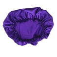 thumbnail image 3 of Jumpingount Gorro de pelo de seda de una sola capa, gorro de dormir de satén, bufanda para la cabeza, gorro de dormir, gorro , gorros, gorros, Púrpura 20Conjunto, 3 of 6