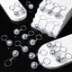 thumbnail image 3 of 50Pcs Mini Disco Ball Keychain, Mirror Disco Ball Bulk Keyring, 3 of 5