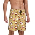 thumbnail image 5 of KLL Cute Santa and Reindeer for Men's 1-Pack Shorts,Sleep Pajama Shorts for Men Soft Pj Shorts Men's Pajama Bottoms Sleepwear -Large, 5 of 7
