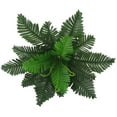 thumbnail image 1 of Advancent Elegantes plantas falsas de bajo mantenimiento para una elegante decoración del hogar Aspecto realista Flores artificiales Decoración hoja de hierro con núcleo, 1 of 6