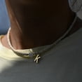thumbnail image 4 of Gargantilla inicial de cuentas de colores para mujer, collar con colgante de letra de acero inoxidable, joyería de corazón de concha de moda, accesorios bohemios, 4 of 4