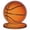 Orange, variant on 10 Pack Basketball Party Paper Plates, 7 Inch Disposable Dinner Plates for Basketball Birthday Party Decorations, Sports Theme Party Supplies for Indoor Outdoor Events
