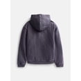 thumbnail image 2 of Weekend Academy Boys Garment Washed Fleece Hoodie, Sizes 4-18, 2 of 3