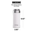 thumbnail image 5 of RTIC 12 oz Stainless Steel Insulated Ultimate Skinny Can Cooler, Fits Slim Cans, White, 5 of 7