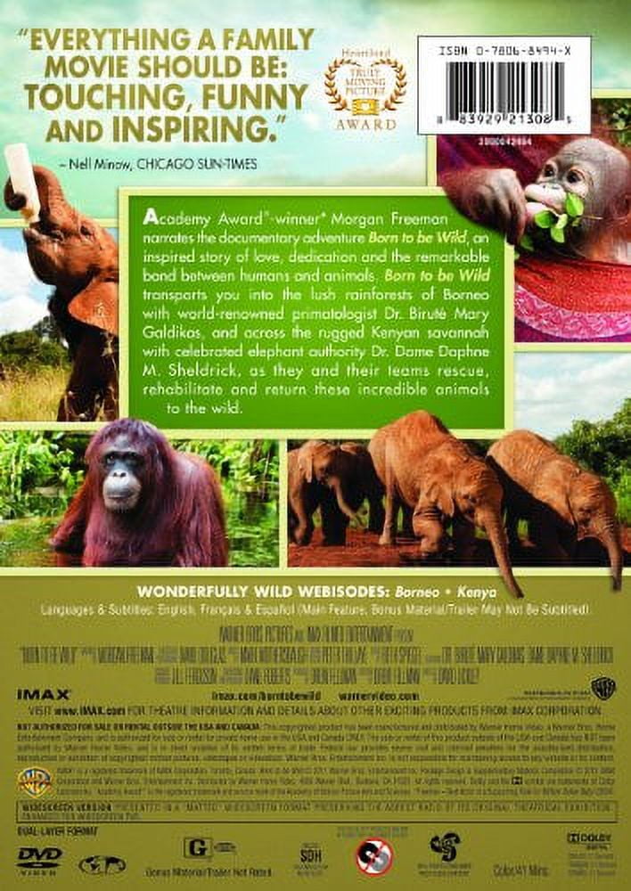 IMAX: Born to Be Wild (DVD) - Walmart.com