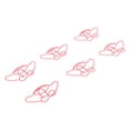 thumbnail image 1 of Clips de papel pequeños clips de papel encantadores de moda multiusos rosados ​​100 piezas hermosos para la escuela para cunas ANGGREK Otros, 1 of 8
