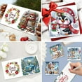 thumbnail image 6 of Christmas DIY Greeting Cards Kit With Sparkling Resin And Premium Cardstock For Holiday Crafting And Handmade Gifts, 6 of 8