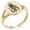 Rose Gold, variant on Stainless Steel Jolly Roger Pirate Skull Rope & Anchor Minimalist Oval Top Polished Statement Signet Ring