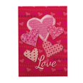 thumbnail image 4 of Decoración colgante de bandera del Día de San Valentín, 30cm x 45cm, bandera de San Valentín, cartel, bandera de jardín para cumpleaños, compromiso de , estilo F mayimx Bandera del día de San Valentín, 4 of 9