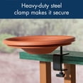 thumbnail image 4 of Wood Link Deck Mount Bird Bath, 4 of 5