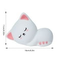 thumbnail image 3 of Cute Silicone Night Light Soft Light Animal Pat Light Bedroom Bedside Feeding Lamp Children's Birthday Gift, 3 of 9