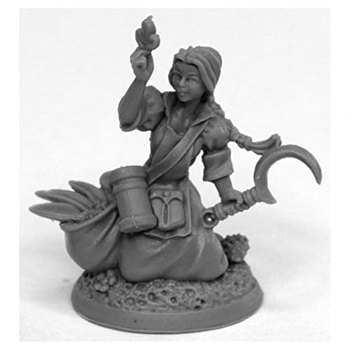 Reaper Miniatures: 44017 - Juliana, Herbalist Bones Black Fantasy Miniature