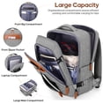 thumbnail image 5 of MIUSSE Carry on Luggage Set 3 Piece Hard Shell Luggage Sets with YKK Zipper Spinner Wheels TSA Lock Carry on with Backpack Set, 5 of 9