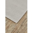 thumbnail image 3 of Feizy Batisse Modern Solid, Gray/Silver, 2'6" x 10' Runner Sheen Handmade Luxury & Glam Design Carpet for Living Dining Bed Room, 3 of 5