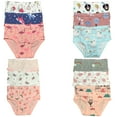 thumbnail image 5 of B&Q's Soft and Cozy Underwear Essentials: 12-Pack Cotton Briefs for Toddler Girls and Kids | Sizes 2T-7T | Elevate Comfort with Style, 5 of 5