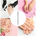 thumbnail image 6 of Unique Bargains Durable Straight Nail Files 10 Pcs Gray White [Straight], 6 of 6