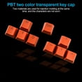 thumbnail image 3 of SPRING PARK 9Pcs Backlight Solid Color PBT Keycaps Replacement Mechanical Keyboard Accessory, 3 of 6
