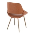 thumbnail image 4 of Fabrico Chair, Upholstered Dining Chairs, Contemporary Dining Chair, Kitchen Chairs for Dining Table, Dining Chairs Set of 2, 4 of 6