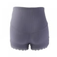 thumbnail image 4 of Baywell Women's Cotton Maternity Panties, Adjustable Underwear HighCut Brief Gray 176-198LBS, 4 of 9