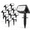 Cool White-12, variant on Solar Spot Lights Outdoor 10 Pack Cool White Landscape Walkway Spotlights