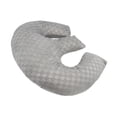 thumbnail image 2 of Almohada para el pecho hueca, suave y relajante, con funda extraíble, soporte para el pecho. Gris, 2 of 9