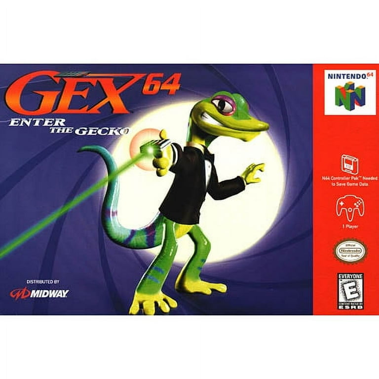 Gex 64: Enter the Gecko - Nintendo 64 - Walmart.com