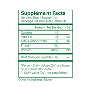 Zaytun Halal Collagen Peptides, Hydrolyzed Type I & III, 10 oz, US Made