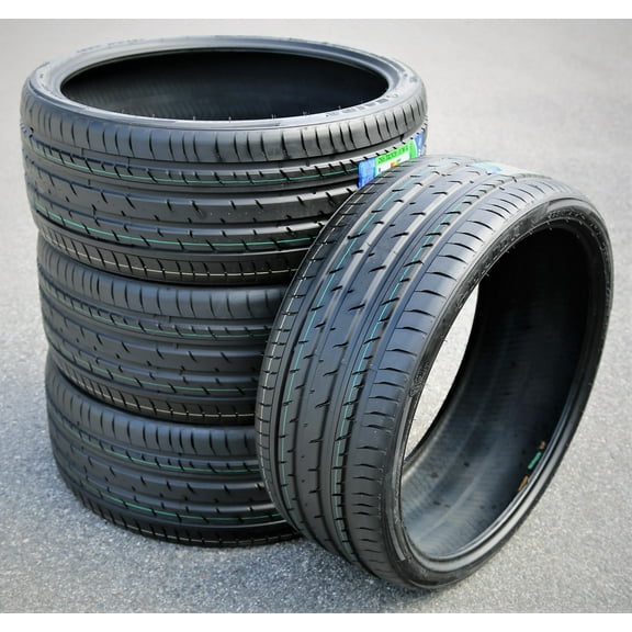 Set of 4 (FOUR) Haida HD927 295/30R26 ZR 107W XL High Performance Tire