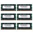 thumbnail image 1 of 6X 2GB DDR2 PC2-6400 800MHz 200Pin 1.8V Laptop Memory SO-DIMM Notebook RAM,6 x Memory RAM,green, 1 of 8