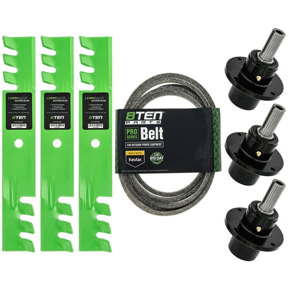 8TEN Blade Spindle Belt Kit for Scag 48 inch Tiger Cub SMTC-48A MK1014634