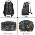 thumbnail image 6 of Yuyamidu Colorful Truck Backpack for Kids Backpacks for Boys Ages 9-11 Middle School Book Bags 6Th Grade Bookbag with Bottle Side Pockets Teens School Bags, 6 of 7