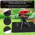 thumbnail image 3 of Alfombrillas para barbacoa al aire libre para parrilla, protección de superficie resistente al calor debajo de la parrilla, no absorbe grasa ni agua, diseño antideslizante fácil de limpiar para, 3 of 5