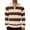 Brown, variant on FchengtaiS Men's Striped Golf Shirts Long Sleeve 2-Button Turndown Collar T-Shirts Casual Business Spring Fall Outdoor Wear