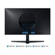 thumbnail image 2 of Samsung 28' 4K Ultra HD 75Hz U28R550UQNSAMSUNG, 2 of 5