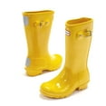 thumbnail image 7 of Hunter Girls Original Gloss Rain Boot, Yellow,4 M US, 7 of 7