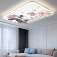thumbnail image 2 of Cow Flower Magnetic Fluorescent Light Covers for Ceiling Lights 2x4Ft, Farmhouse Cattle Plants Butterfly Floral Office Classroom Kitchen Drop Ceiling Light Covers Lighting Filters Shade Panel 4Packs, 2 of 9