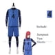 thumbnail image 1 of Jersey de bloqueo azul para Club de fútbol, ropa deportiva de Anime Isagi yoachi, disfraz de Cosplay, Hyoma Chigiri Meguru Bachira, monos, chaleco, pantalones cortos, 1 of 4