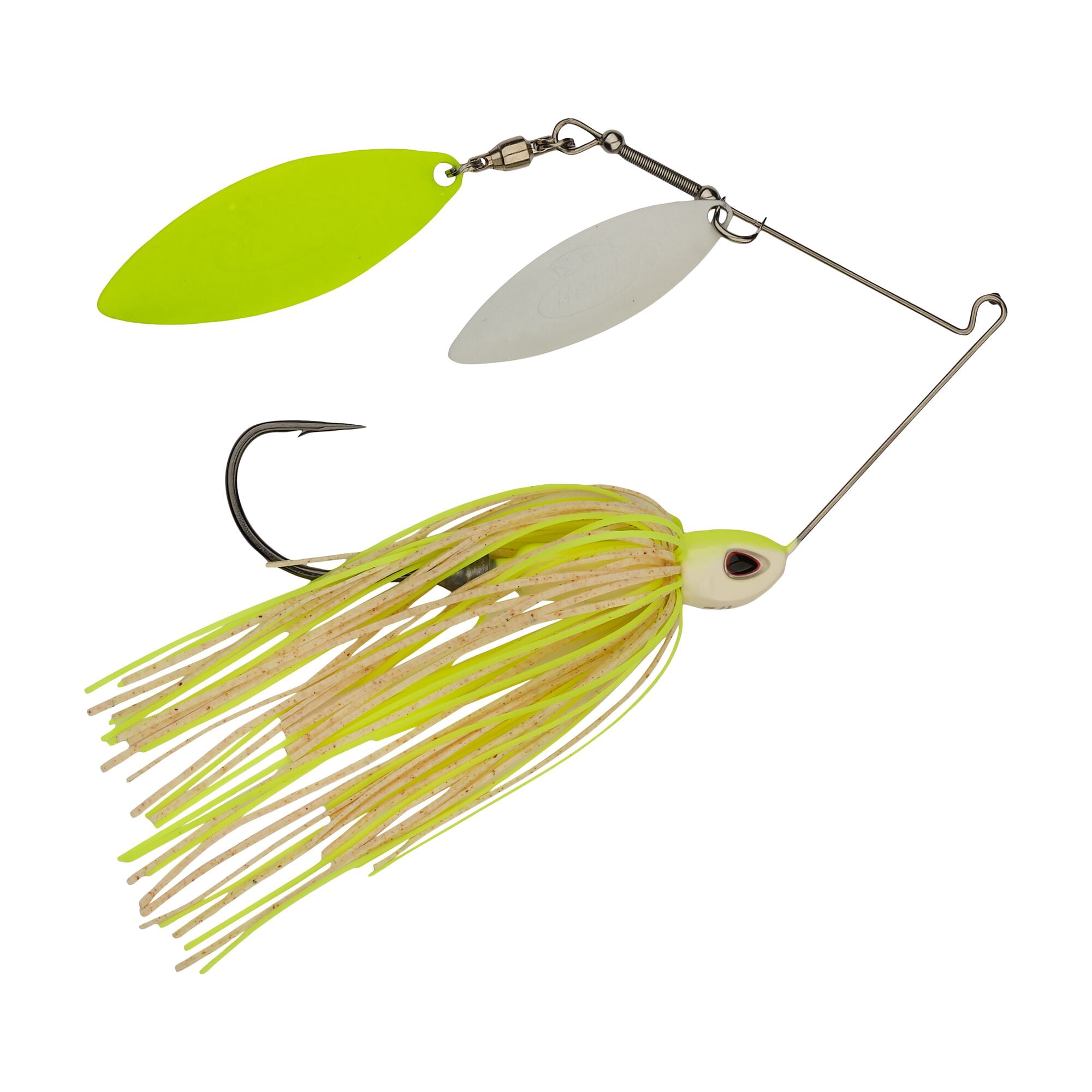 Berkley Power® Blade Compact, Spinnerbaits, White Chartreuse/White + Chartreuse (1-count)