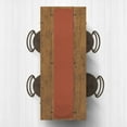 thumbnail image 2 of Creative Products Solid Color Rust 16x72 Poly Twill Table Runner, 2 of 3
