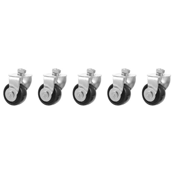 WORGEOUS 5pcs Garage Floor Jack Wheel 2-ton Hydraulic Jack Caster Heavy Duty Garage Floor Jack Wheel Supply