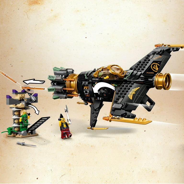 LEGO NINJAGO Legacy Boulder Blaster 71736 Airplane Toy Set with